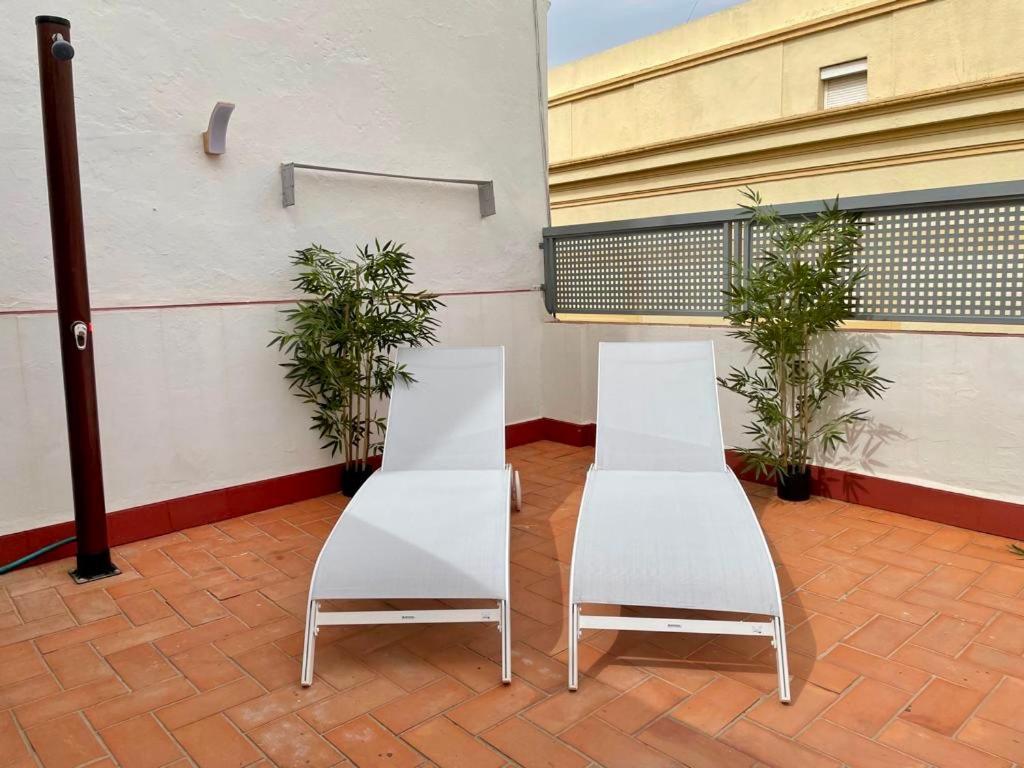 Ti2 Duplex Con Terraza Privada, 120 Metros De La Catedral Apartment เซบีญา ภายนอก รูปภาพ